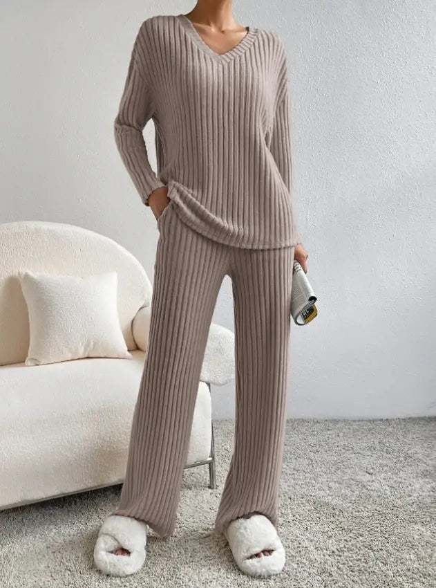 Casual 2-Piece Autumn Loungewear Set