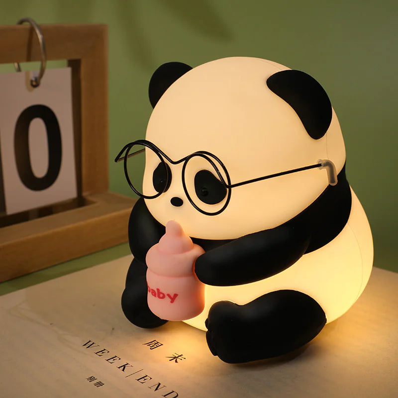 Flower Panda Night Lamp